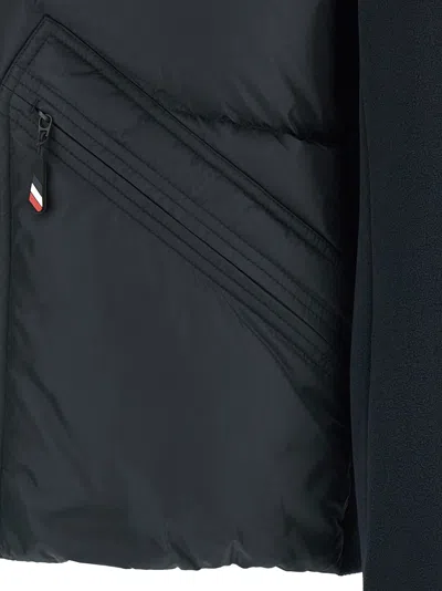 Moncler Padded Cardigan Sweaters And Cardigans Blue In Blue