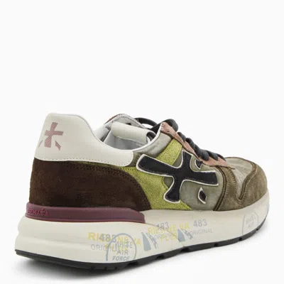 Premiata Sneaker Mick 7717 Military Green In Multi