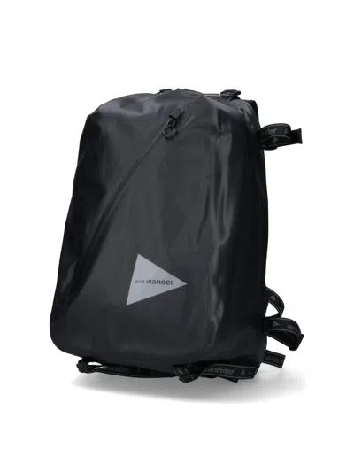 And Wander Backpack Waterproof Daypack In Black