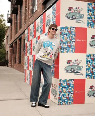 Polo Ralph Lauren Disney Macys Mens Mickey Friends Nyc Balloon Sweatshirt Look In Neutral