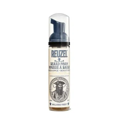 Reuzel Beard Foam Wood & Spice Fragrance In Transparent