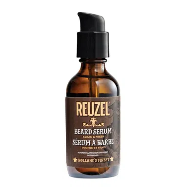 Reuzel Beard Oil Clean & Fresh Fragrance In Transparent