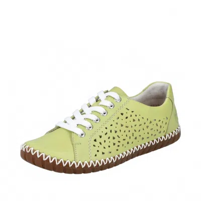 Rieker Women's Guste Sneakers In Pistazie In Green