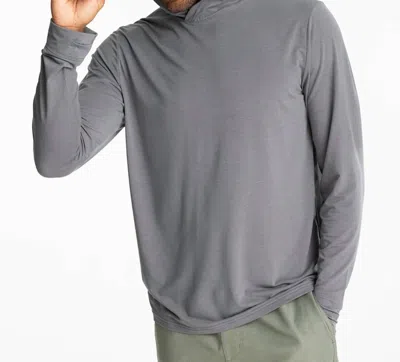 Free Fly Elevate Lightweight Hoodie In Grey In Gray
