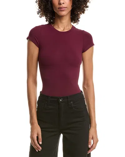 Theory Tace Shirt In Burgundy