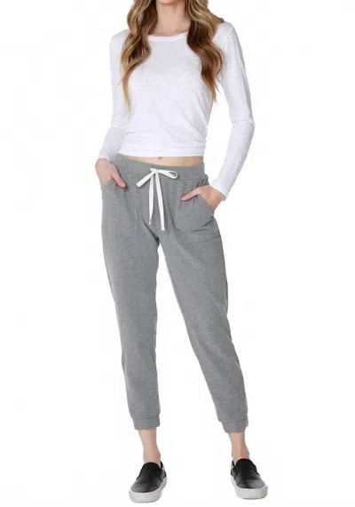 Bobi Jogger Sweatpant In Grey In Gray
