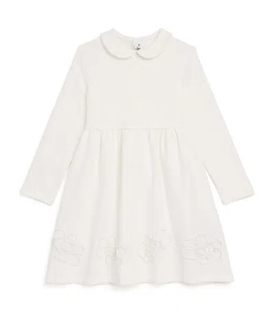 Il Gufo Tulle Maxi Dress In White