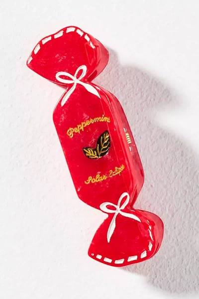 Solar Eclipse Candy Hair Claw Clip In Red