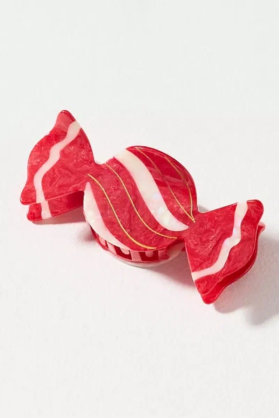 Solar Eclipse Candy Hair Claw Clip In Red