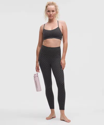 Lululemon Flow Y Bra Nulu Light Support, A–c Cups In Black