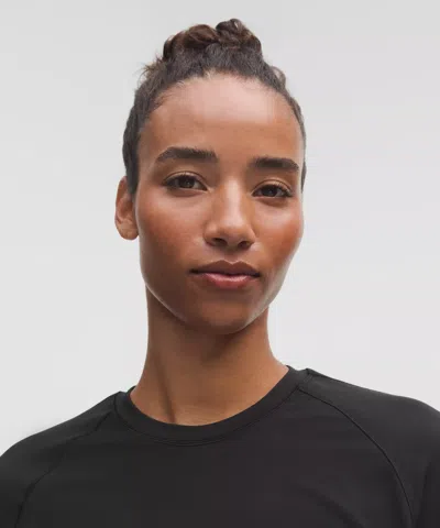 Lululemon It's Rulu Fleece Long-sleeve Shirt In Black