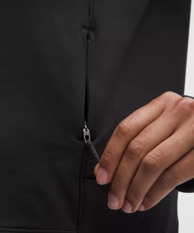 Lululemon It's Rulu Fleece Long-sleeve Shirt In Black