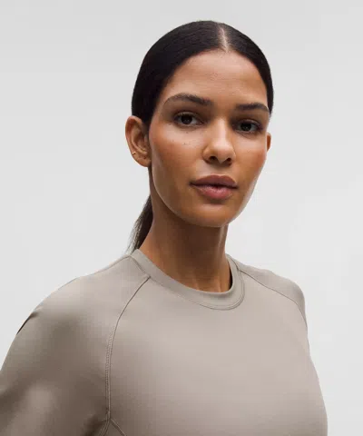 Lululemon It's Rulu Fleece Long-sleeve Shirt In Gray