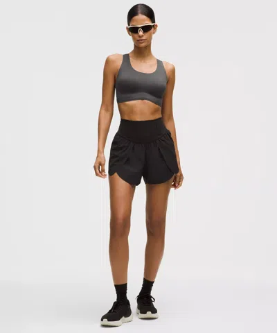 Lululemon Go Further Bra With Support Code Technology In Black