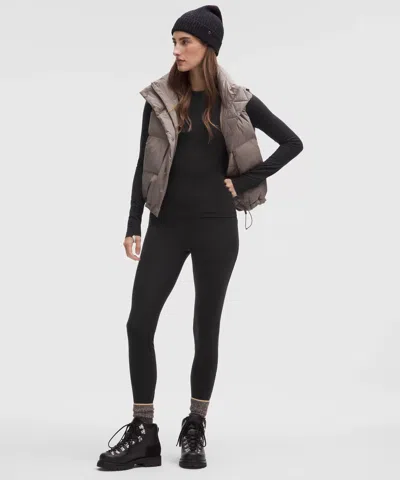 Lululemon Merino Wool-blend Crewneck Base Layer In Black