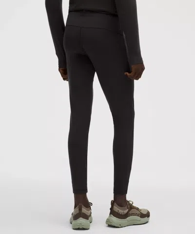Lululemon Merino Wool-blend Base Layer Tight 29l In Green