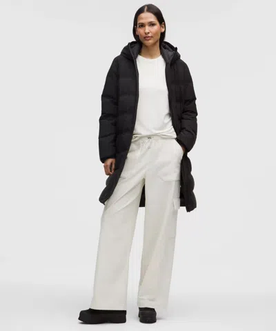 Lululemon Slush Hour Waterproof 600-down-fill Parka In Black