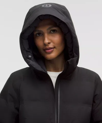 Lululemon Slush Hour Waterproof 600-down-fill Parka In Black