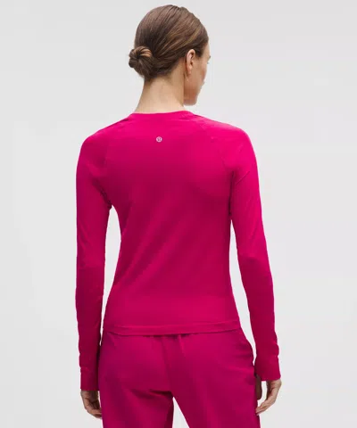 Lululemon Swiftly Tech Long-sleeve Shirt 2.0 In Purple