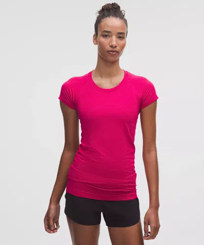 Lululemon Swiftly Tech Short-sleeve Shirt 2.0 In Purple