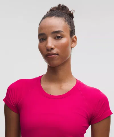 Lululemon Swiftly Tech Short-sleeve Shirt 2.0 In Purple