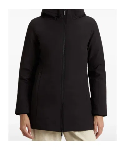 Woolrich Coats Black In Black