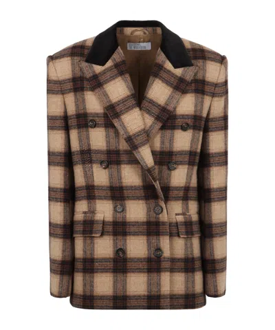 Giuseppe Di Morabito Double-breasted Casual Jacket In Brown
