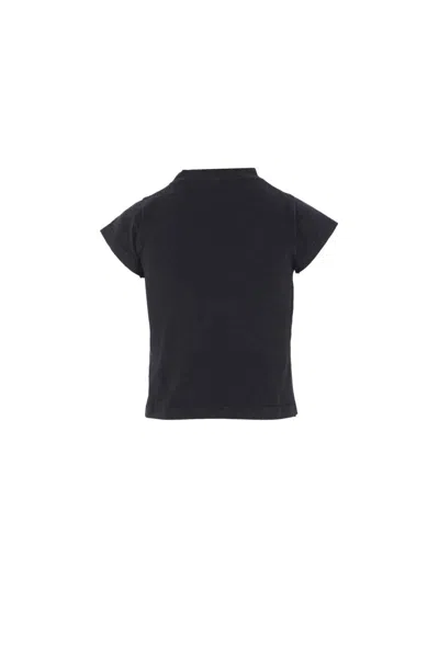 Balenciaga City Of Angels Shrunk T-shirt In Black
