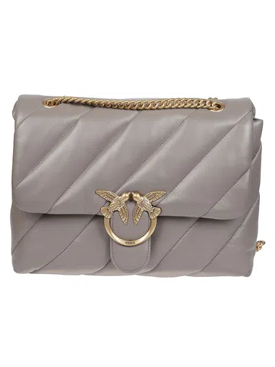 Pinko Shoulder Bags In Gray