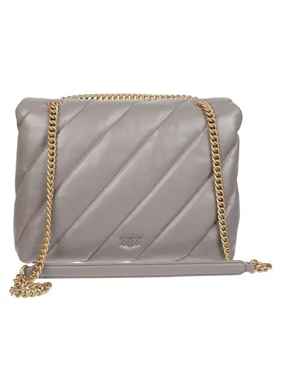 Pinko Shoulder Bags In Gray
