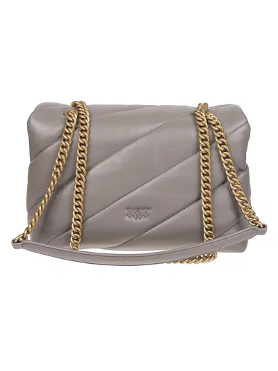 Pinko Shoulder Bags In Gray