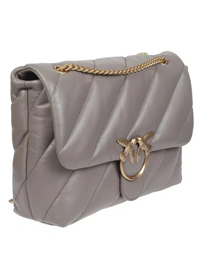 Pinko Shoulder Bags In Gray