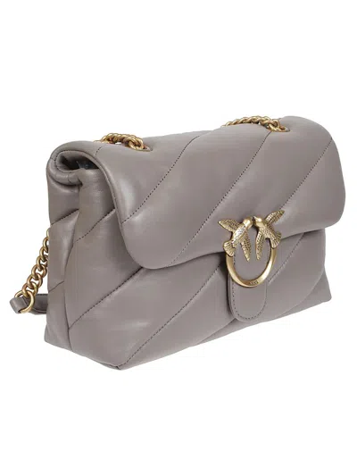 Pinko Shoulder Bags In Gray