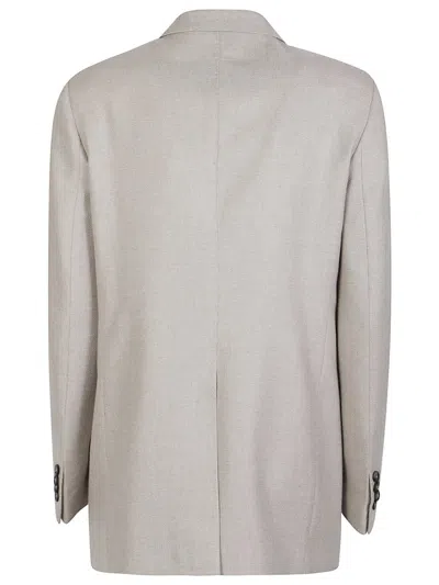 Tagliatore Jasmine Double-breasted Blazer In Gray