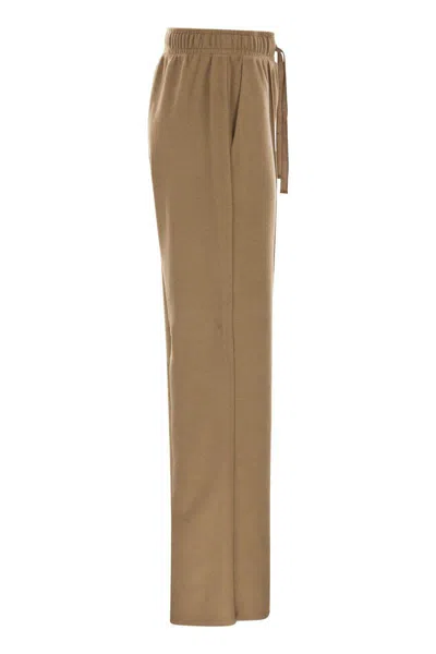 Weekend Max Mara Sponda Pants Beige In Brown