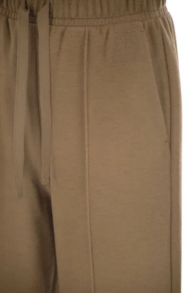 Weekend Max Mara Sponda Pants Beige In Brown