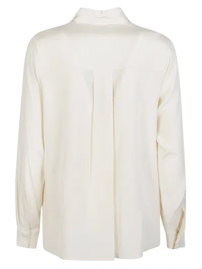 Max Mara Buttoned Shirt In White