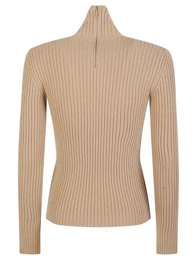 Max Mara Sweater In Brown