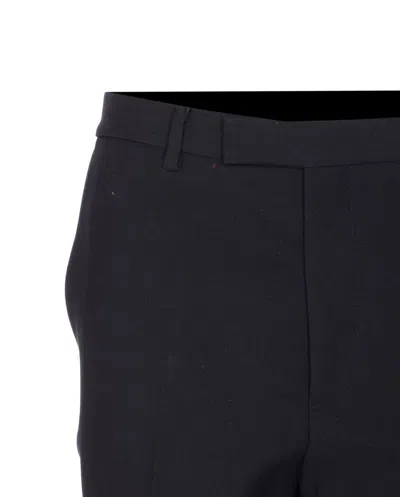 Gucci Regular Fit Trousers With Side And Back Pockets In Blue