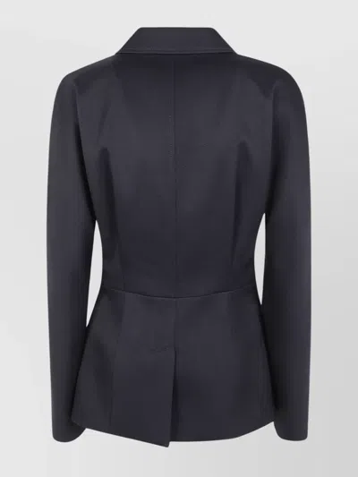 Lanvin Single-breasted Tailored Jacket Clothing In Black