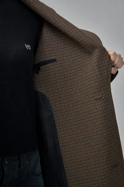 Balenciaga Coat Stola In Brown