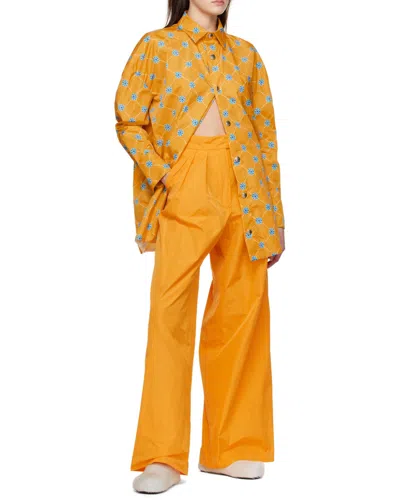 Marni Textured Slip-on Mules In White