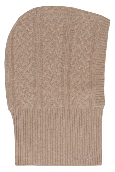 Max Mara Passamontagna Romana In Cashmere In Brown