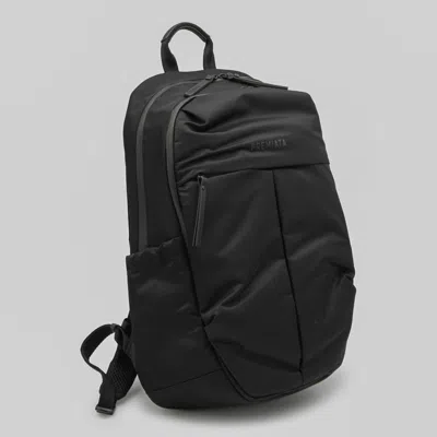 Premiata Versatile Backpack Featuring Multiple Elements In Black
