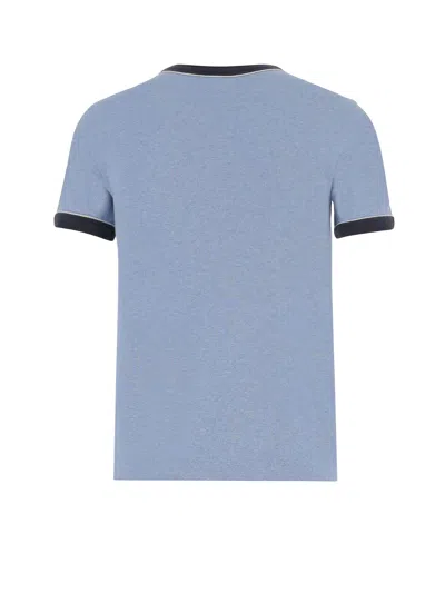 Chloé Chloè Logo Cotton T Shirt In Blue