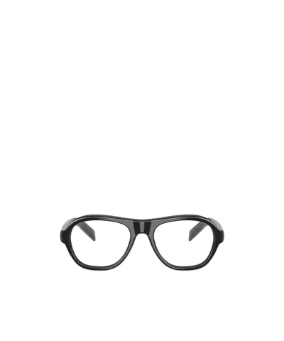 Prada Full Frame Plain Mirror In Black