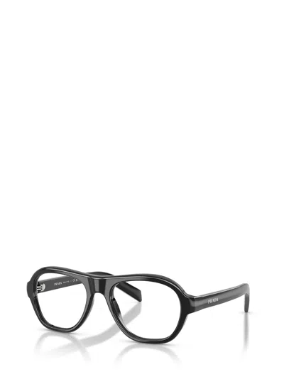 Prada Full Frame Plain Mirror In Black