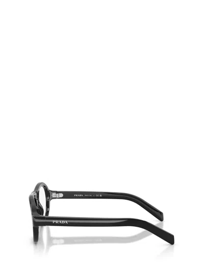 Prada Full Frame Plain Mirror In Black