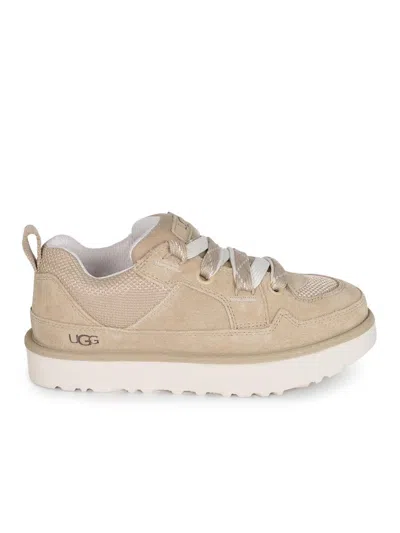 Ugg Lo Lowmel Mesh And Suede Sneakers In Animal Print