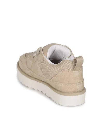 Ugg Lo Lowmel Mesh And Suede Sneakers In Animal Print